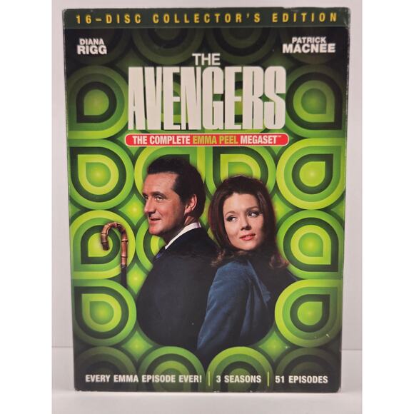 The Avengers: the Complete Emma Peel Mega-set (DVD) - Picture 1 of 2